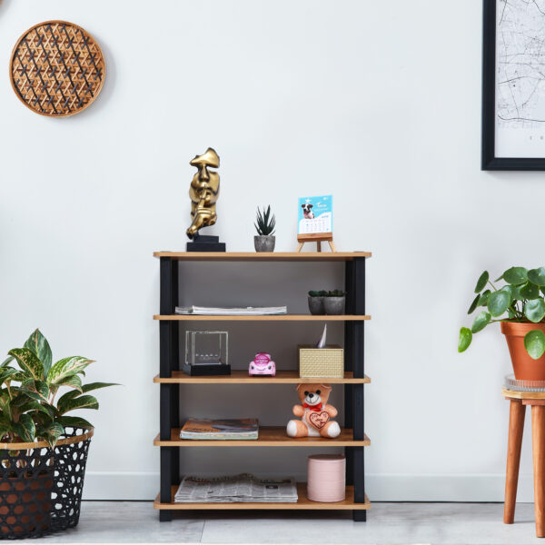 TNT 5-Tier Wooden Shoe Rack