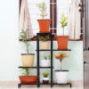 Metal 4 Tier Plant Stand For Balcony & Indoor