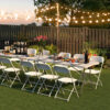 8 Ft Plastic Folding Table
