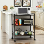 Wooden 3 Tier Kitchen Storage Rack