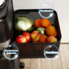 360° Revolving Kitchen Storage Trolley
