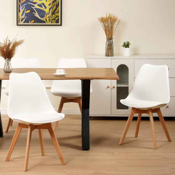 Dining Chair with Cushioned Pad