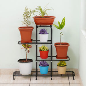 Metal 4 Tier Plant Stand