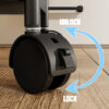 360° Revolving Kitchen Storage Trolley
