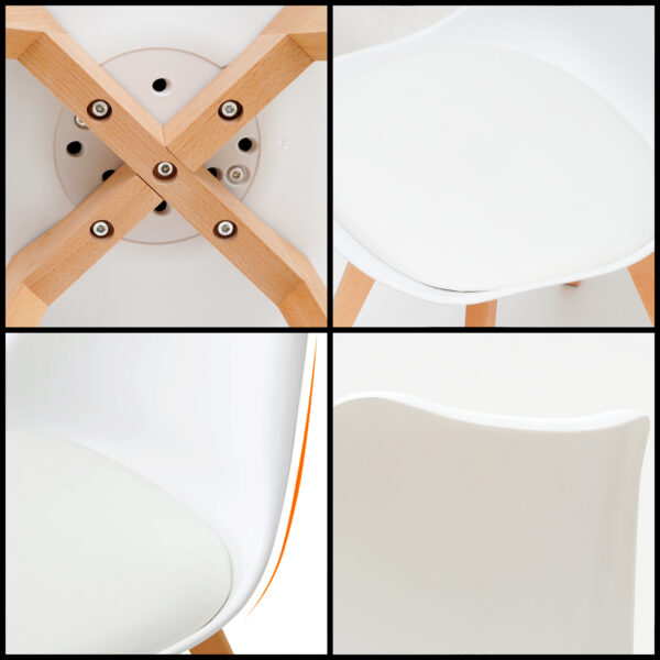 Dining Chair with Cushioned Pad