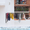 Adjustable Wall Mounted Cloth Drying Stand