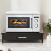 Metal Microwave Oven Stand Drawer