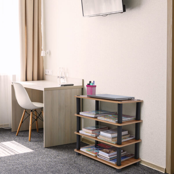 TNT 4-Tier Wooden Shoe Rack