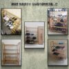 5-Tier Bamboo Wooden Shoe Rack