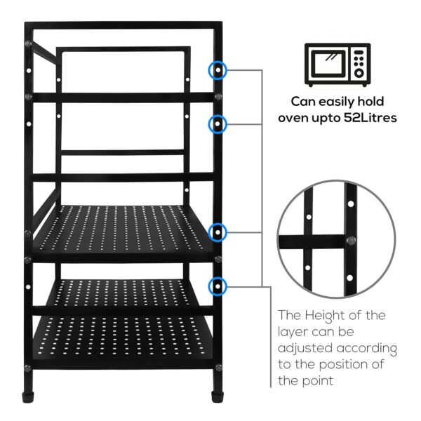 3 Tier Metal Microwave Oven Stand