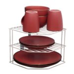 3-Tier kitchen Steel Corner Shelf