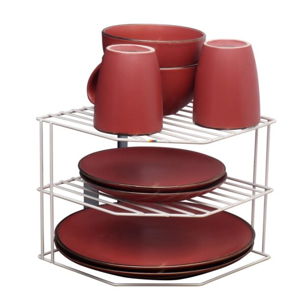 3-Tier kitchen Steel Corner Shelf