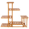 6 Tier Wooden Bamboo Plant Pot Stand