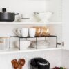 Extendable Dish Rack Black