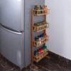 4 Tier Bamboo Wooden Hanging Shelf