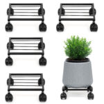 4 Pcs 10 Inch Metal Plant Stand