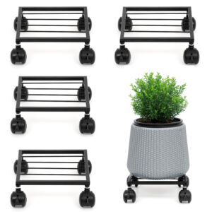 4 Pcs 10 Inch Metal Plant Stand