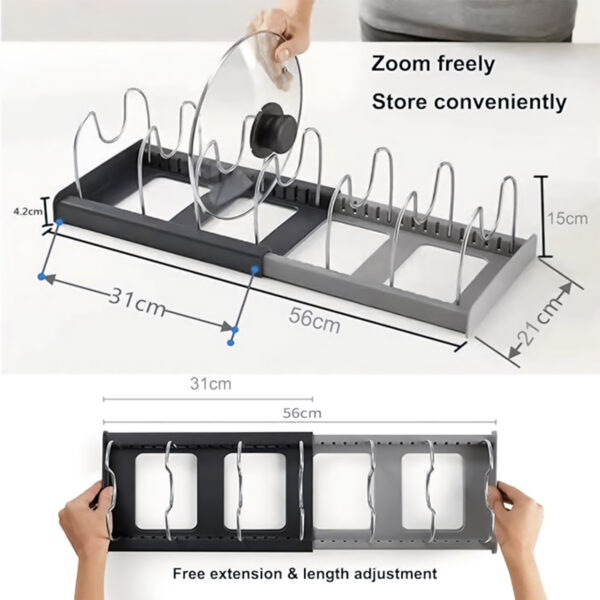 Expandable Cookware Organizer