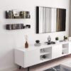 24-Inches Heavy Metal Book Shelf