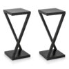 2 Tier Metal Stylish Z Shape X Shape Planters Stand