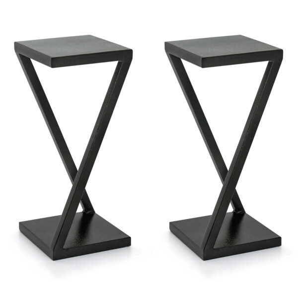 2 Tier Metal Stylish Z Shape X Shape Planters Stand