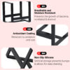 2Pcs Metal Plate Dish Organizer