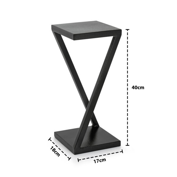 2 Tier Metal Stylish Z Shape X Shape Planters Stand