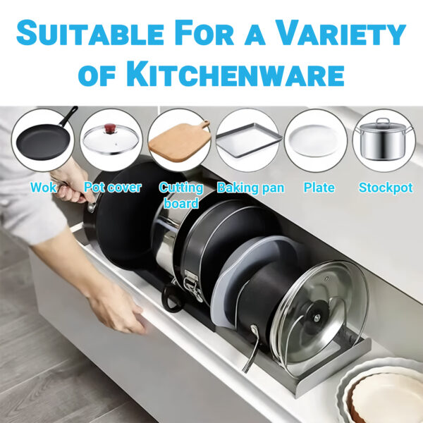 Expandable Cookware Organizer
