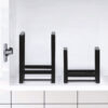 2Pcs Metal Plate Dish Organizer