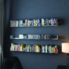 24-Inches Heavy Metal Book Shelf-White