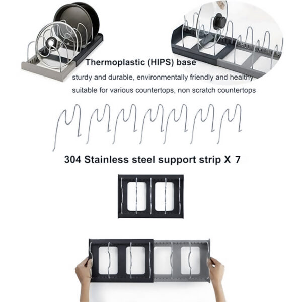 Expandable Cookware Organizer