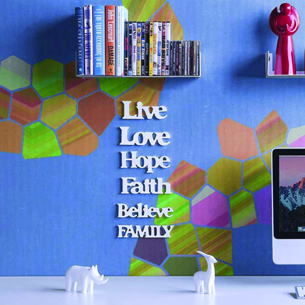 24-Inches Heavy Metal Book Shelf-White