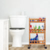 Bamboo Space Saving Trolley