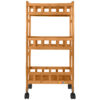 Bamboo Space Saving Trolley
