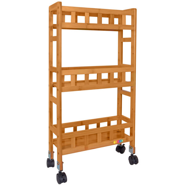 Bamboo Space Saving Trolley