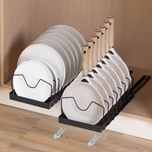 Pan & Pot Organizer Rack for Cabinet