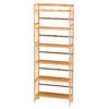 6 Tier Wooden Adjustable Book Shelves