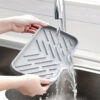 MultiPurpose Silicone Sink Drainer Mat