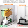 Metal Kitchen Sink Organizer & Towel Rack