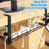 Desk Cable Management Tray & Power Strip Holder
