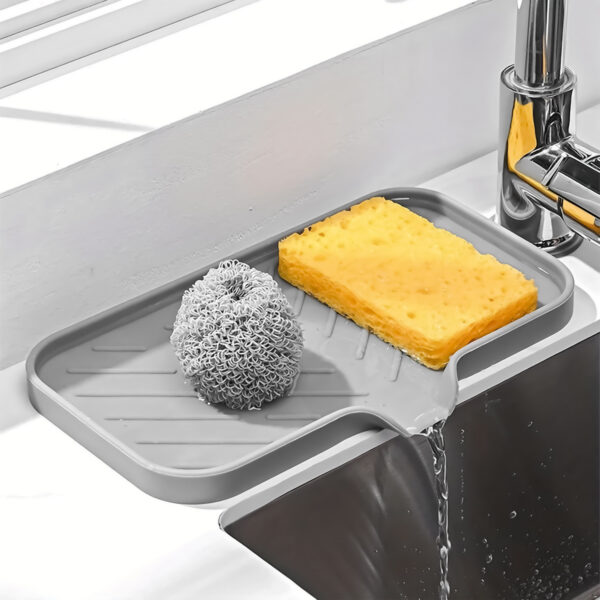 MultiPurpose Silicone Sink Drainer Mat