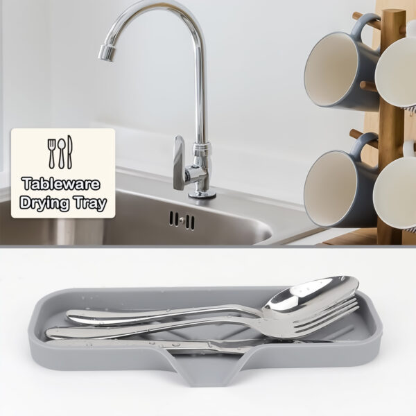 MultiPurpose Silicone Sink Drainer Mat