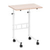 Height Adjustable Utility Tables for Computer & Laptop-White
