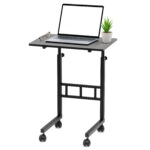 Height Adjustable Utility Tables for Computer & Laptop-Black