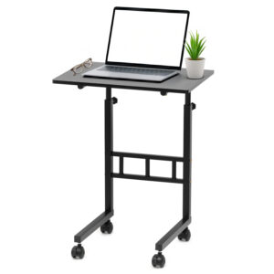 Height Adjustable Utility Tables for Computer & Laptop-Black