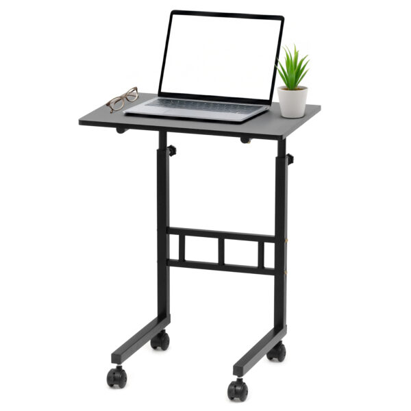 Height Adjustable Utility Tables for Computer & Laptop-Black