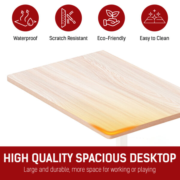 Height Adjustable Utility Tables for Computer & Laptop-White