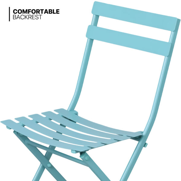 Bistro Table Set Portable Folding & Indoor/Outdoor