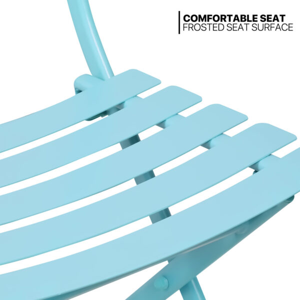 Bistro Table Set Portable Folding & Indoor/Outdoor