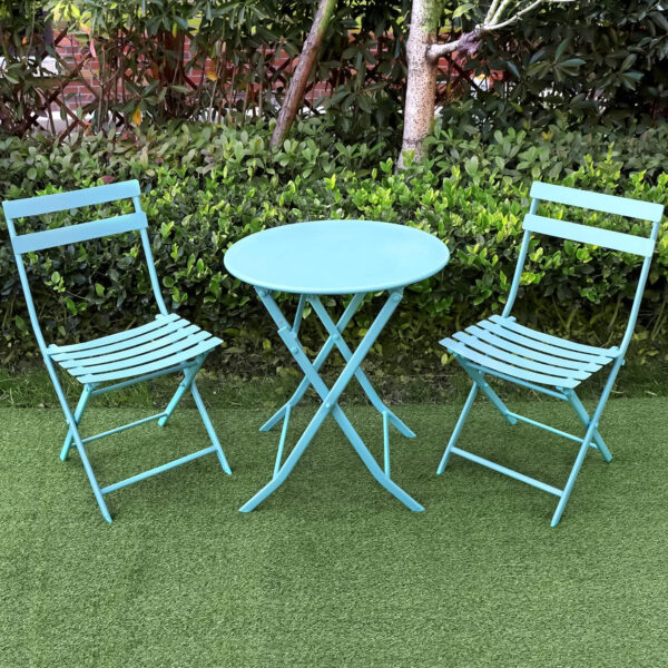 Bistro Table Set Portable Folding & Indoor/Outdoor